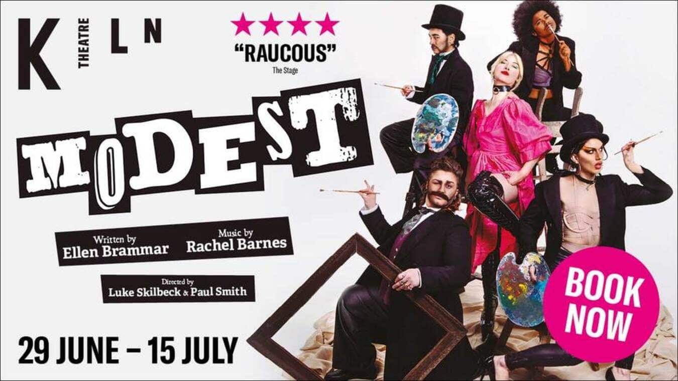 Modest gay play at Kiln Theatre in London