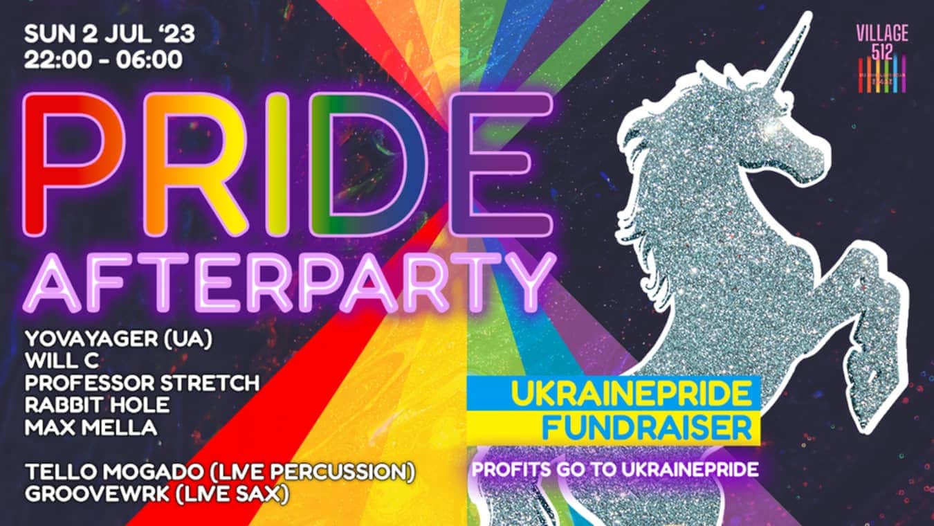 Pride Afterparty at Village 512 London