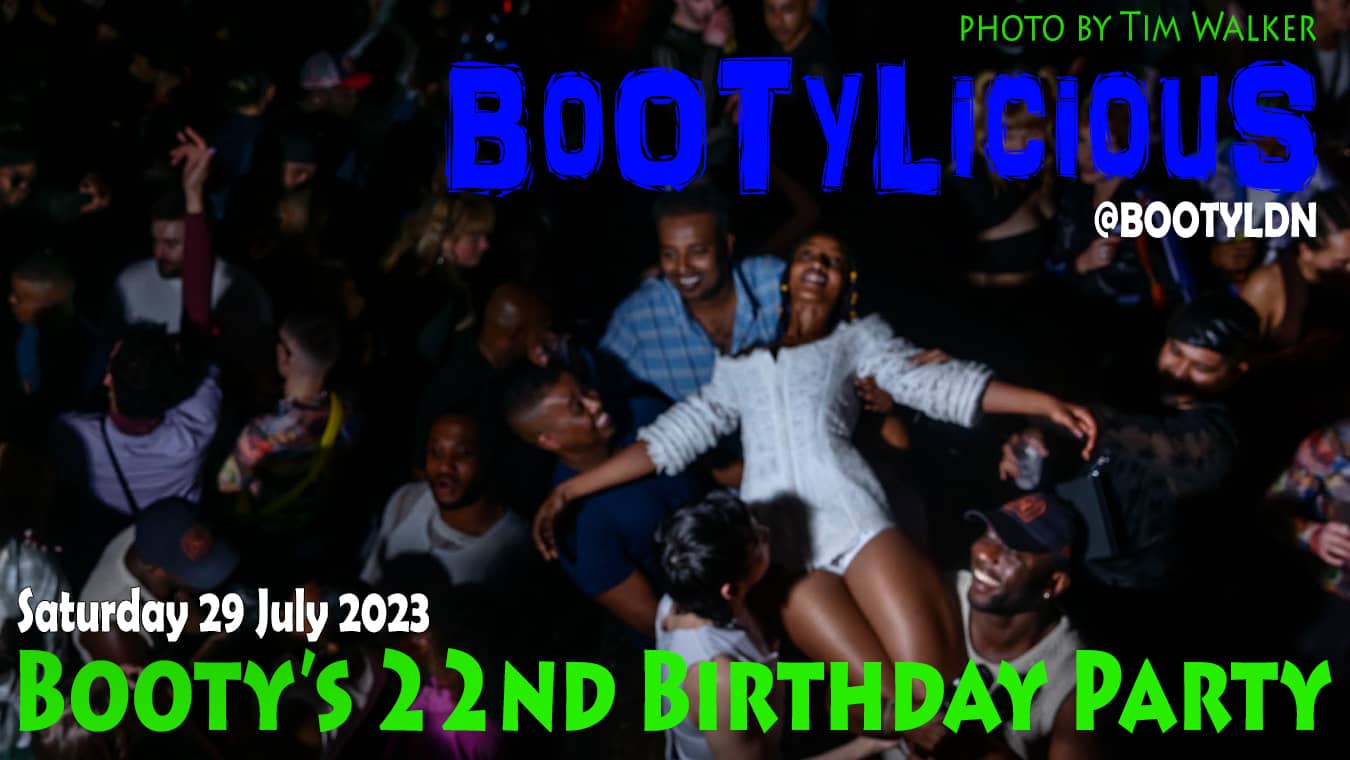 Bootylicious birthday party at gay club Union in London