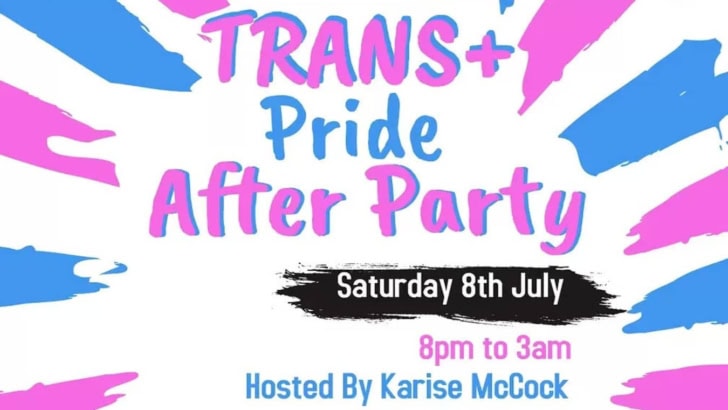 The Karise McCock Trans+ Pride After Party