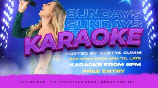 Karaoke Sunday at Zodiac bar