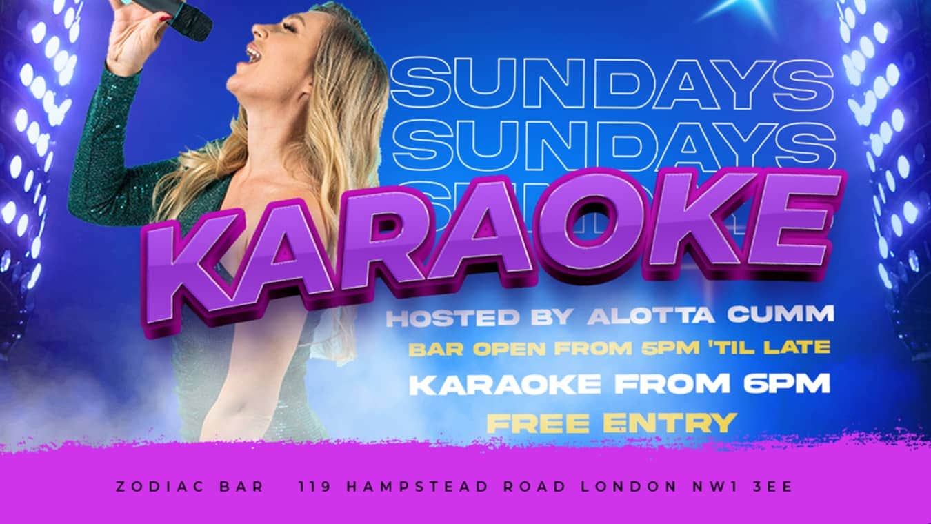 Karaoke Sunday at Zodiac bar