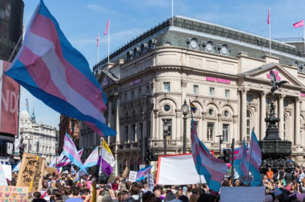 Celebrate with London Trans+ Pride 2023 and Unite Against Hate, Saturday 8 July 1 pm Trafalgar Square.