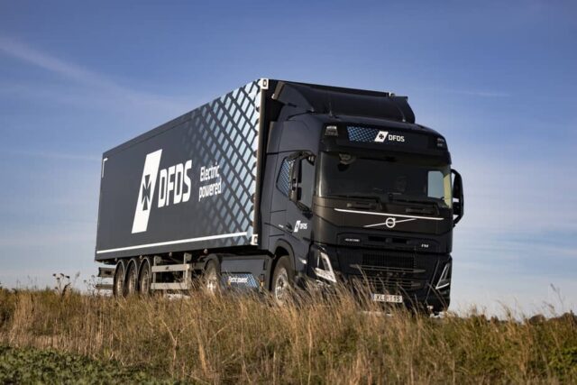 Copenhagen Pride electric trucks