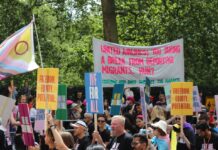 Pride In London Protest