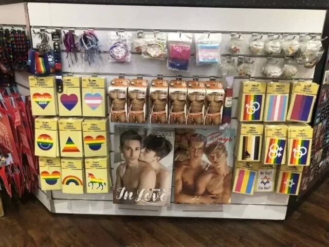 gay gifts at Prowler Soho shop in London