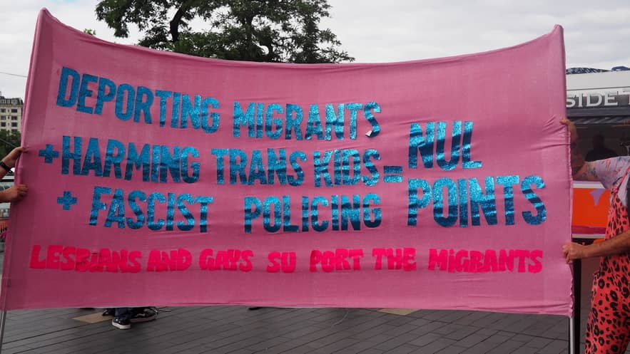 Pride In London Protest