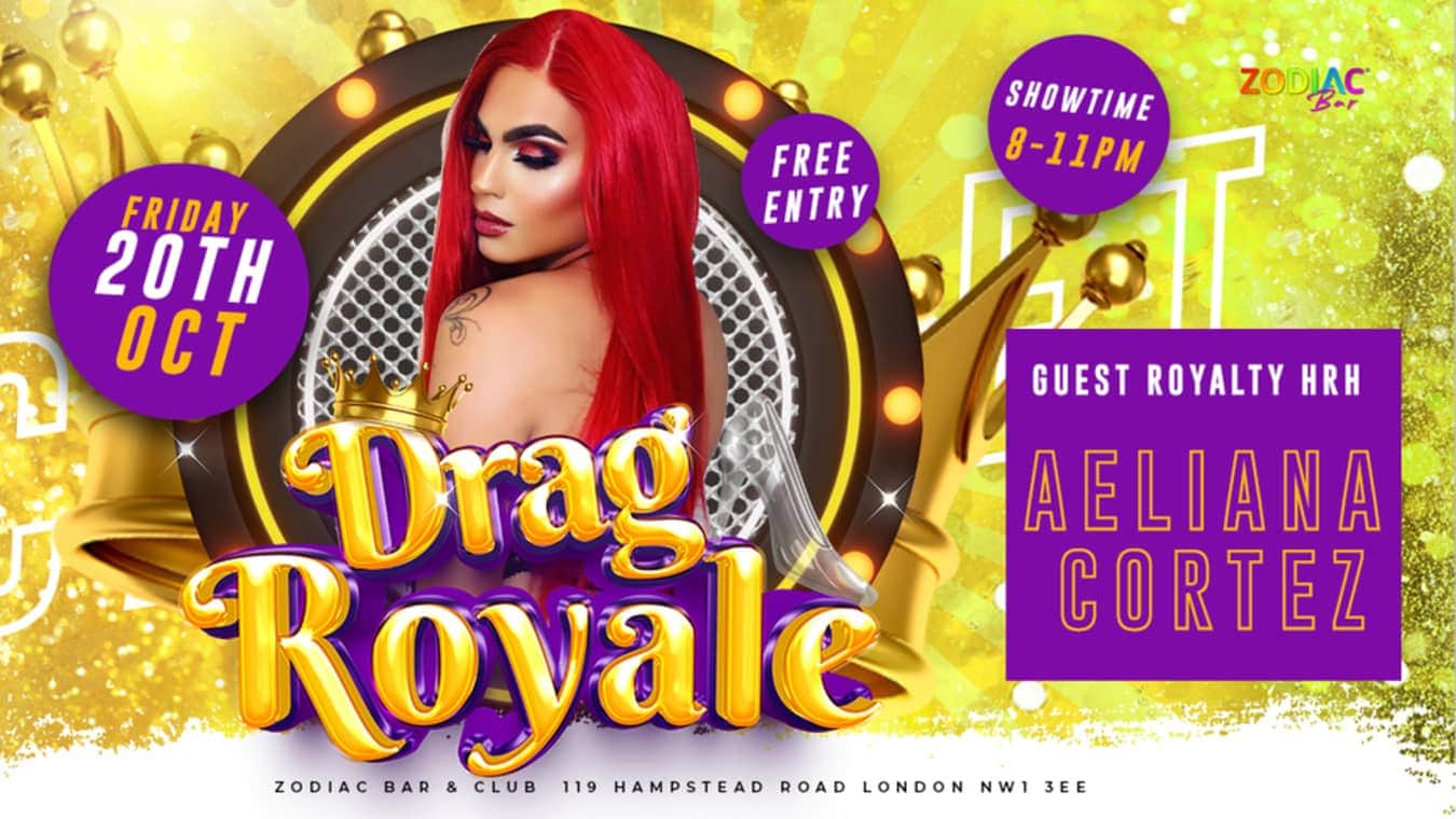 Drag Royale at Zodiac Bar in London.