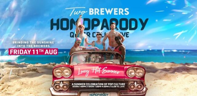 Homoparody at The Two Brewers gay bar in Clapham London