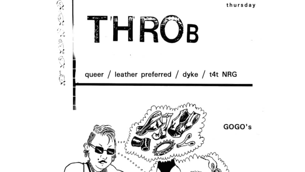Throb is a leather lesbian club night.