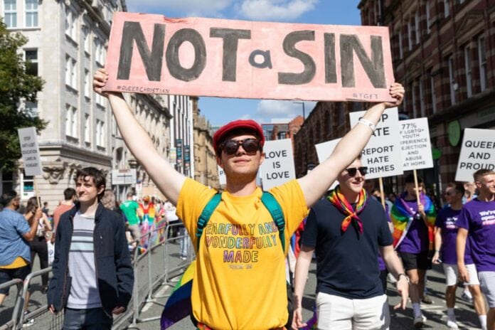 Manchester Pride march