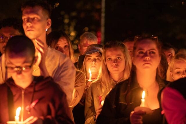 Manchester Pride Candlelit Vigil