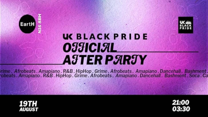 Official UK Black Pride Afterparty
