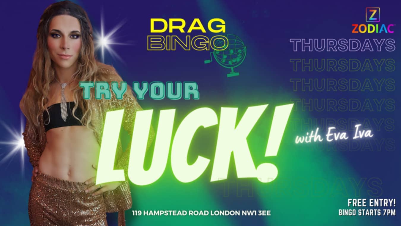 Drag Bingo at Zodiac bar in London