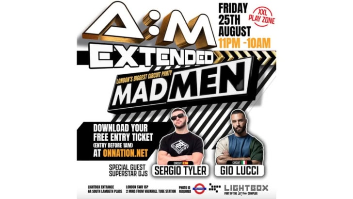 MadMen Bank Holiday Party