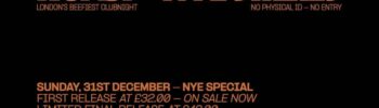 Roast gay club New Year's Eve Party in London.