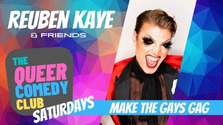 Queer Comedy Club Saturdays