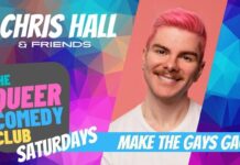 Queer Comedy Club launches Saturday night event.