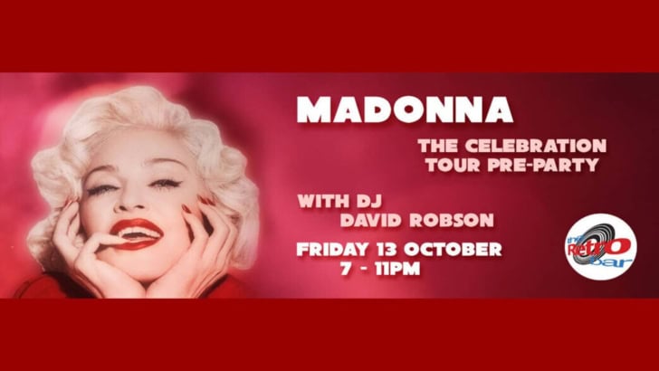 Madonna The Celebration Tour pre-party