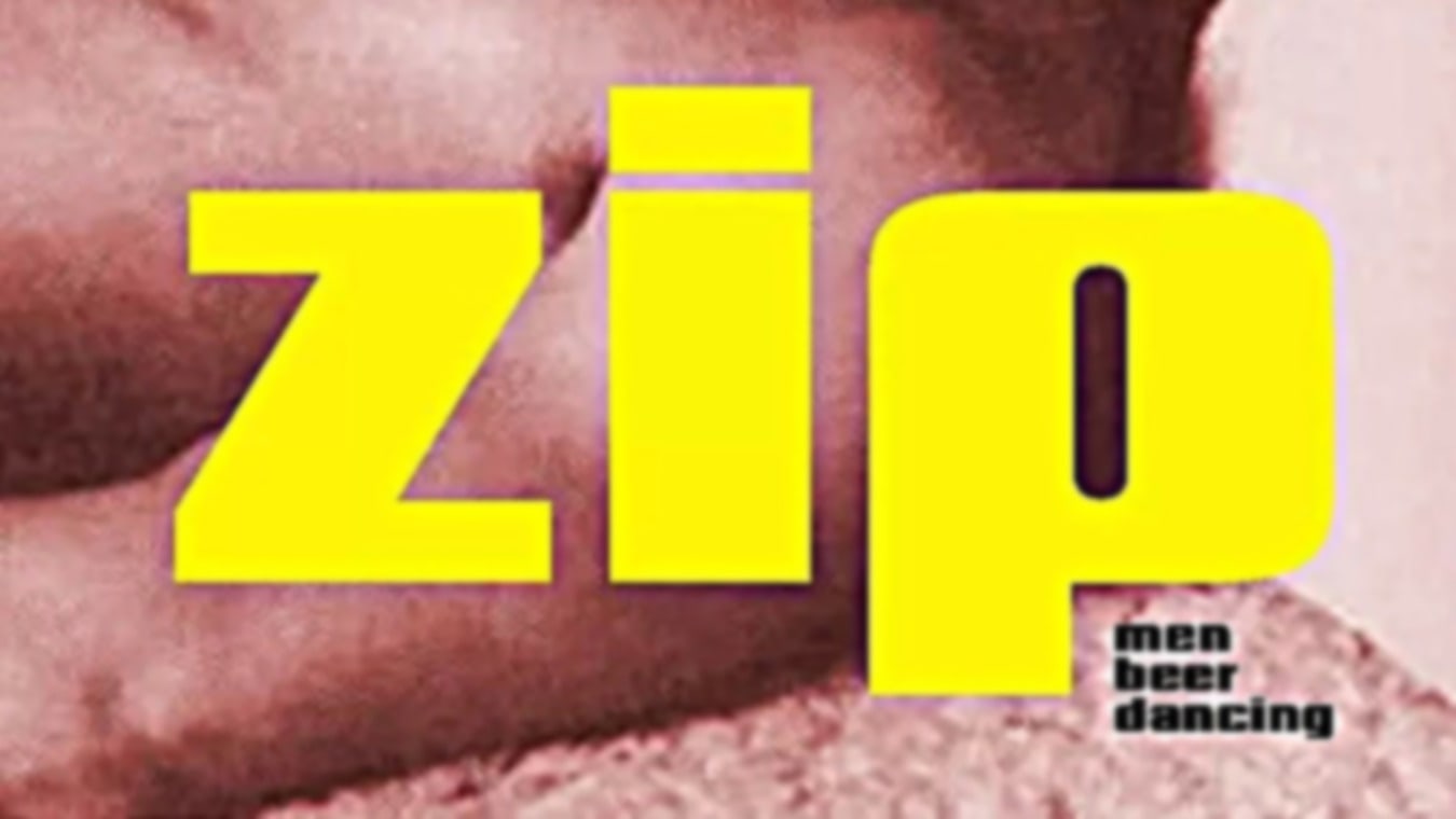 Zip Friday night gay club night at gay bar Eagle London in Vauxhall.