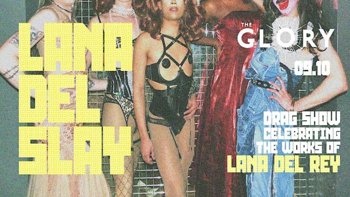 Lana Del Slay at The Glory gay drag bar in East London.