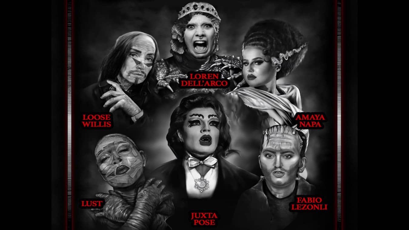 Queer Halloween cabaret shows such as Drag Horror Cabaret at The Glory in East London for an early gay Halloween.