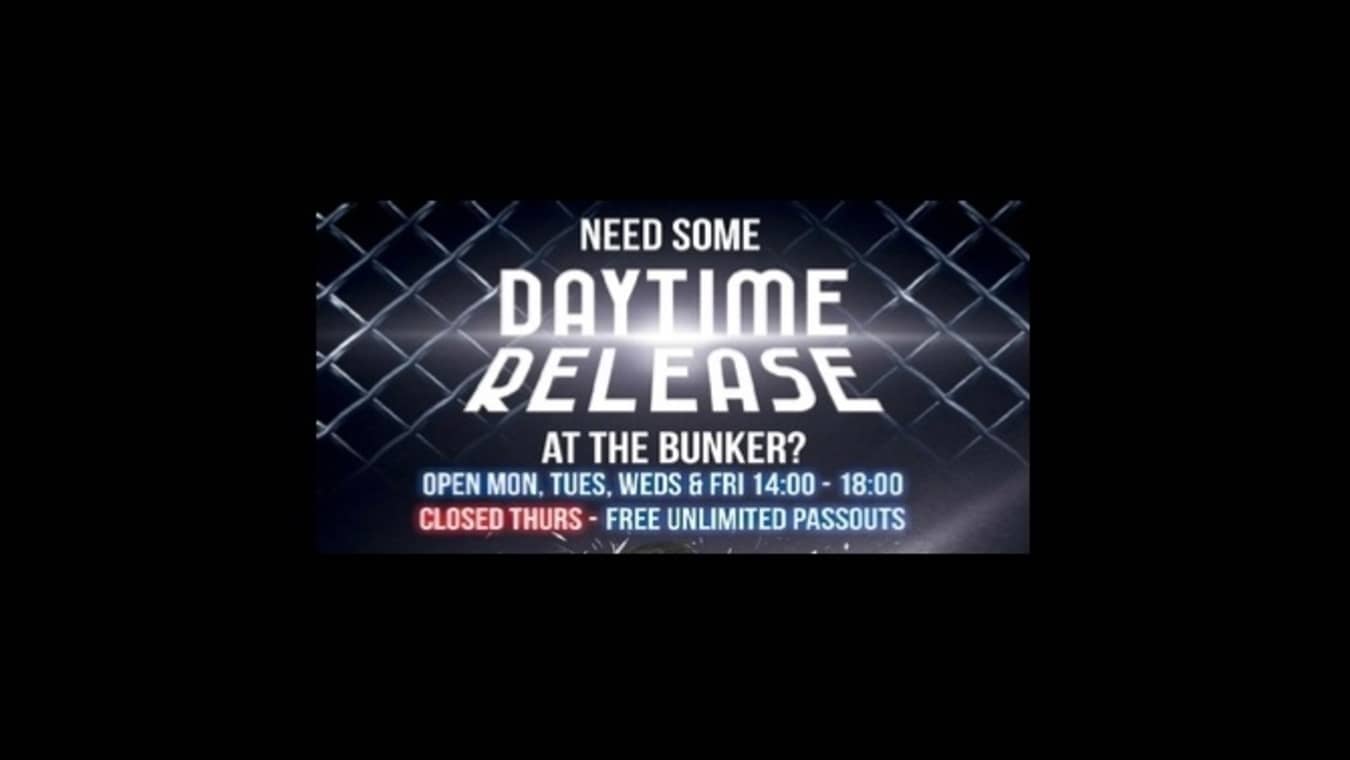 gay cruise during the day at Bunker bar.