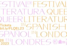 III Festival of Queer Literature in Spanish in London, 22 - 27 November.