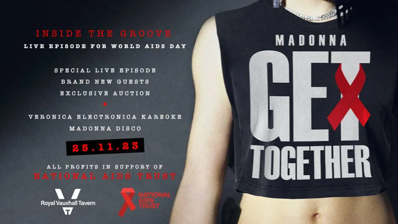 Madonna podcast at the RVT in London.