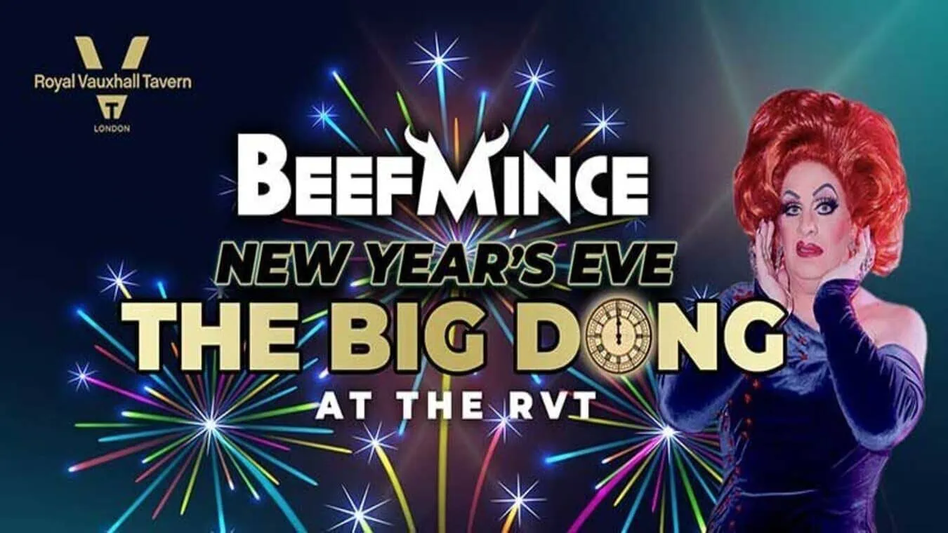New Year's Eve party at The RVT gay bar in South London.