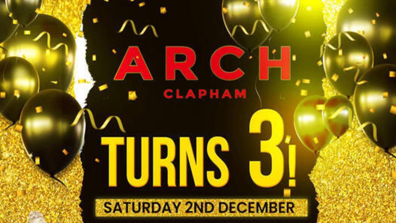 Arch gay bar Birthday Party on Saturday night in Clapham.