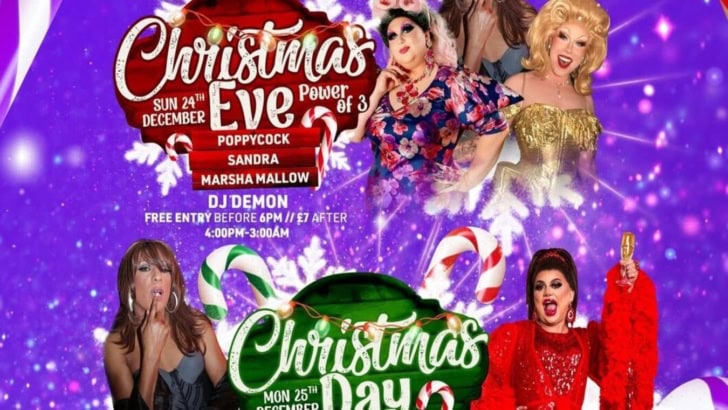 Christmas Shows 2023 down your local LGBTIQ+ bar – QX Top Picks