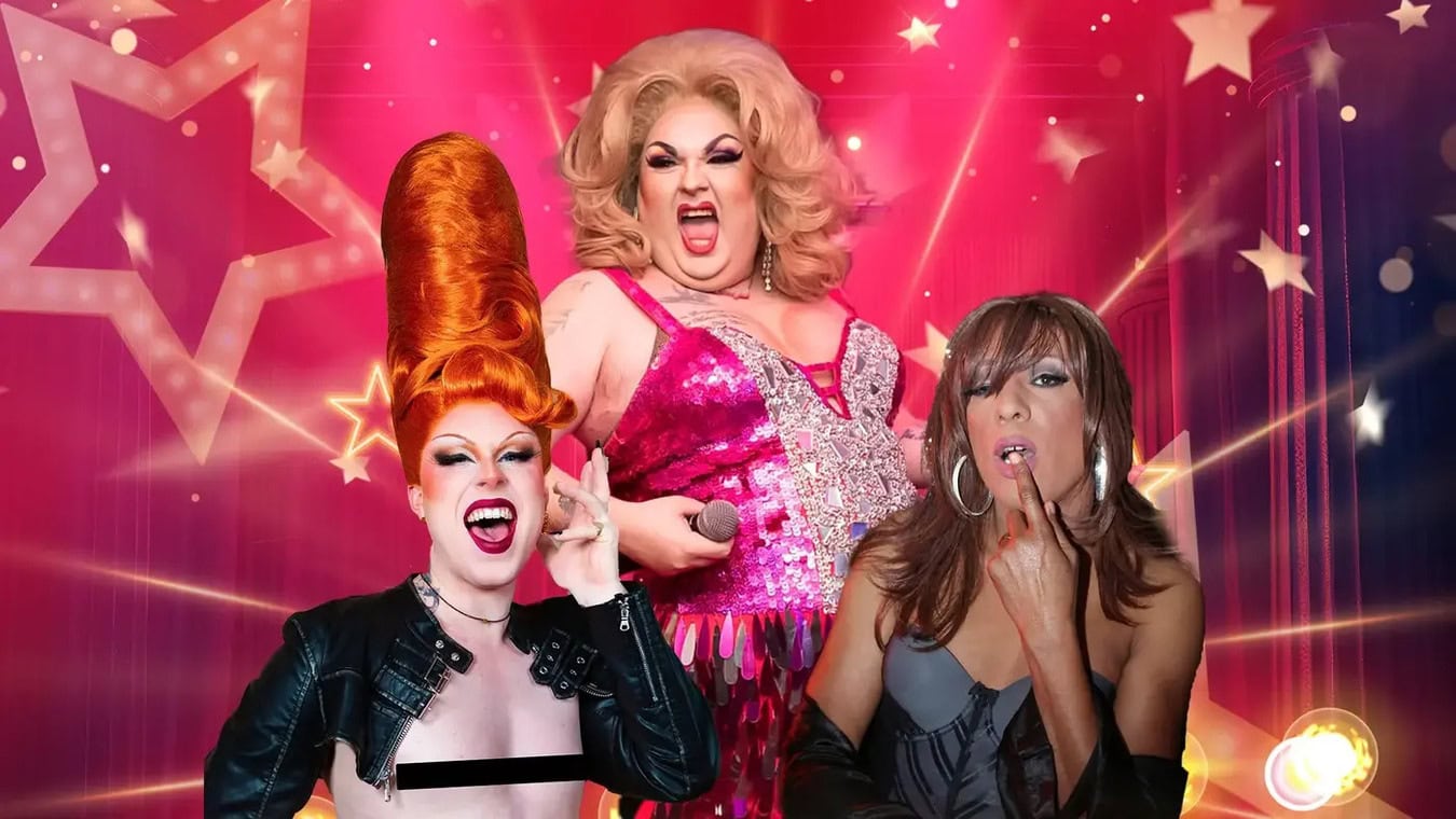 Bank Holiday Monday cabaret at gay bar The two Brewers in South London