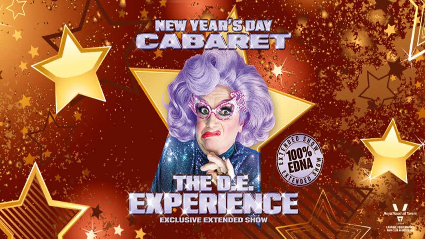 The D.E. Experience is the New Year's Day cabaret at Royal Vauxhall Tavern in London.