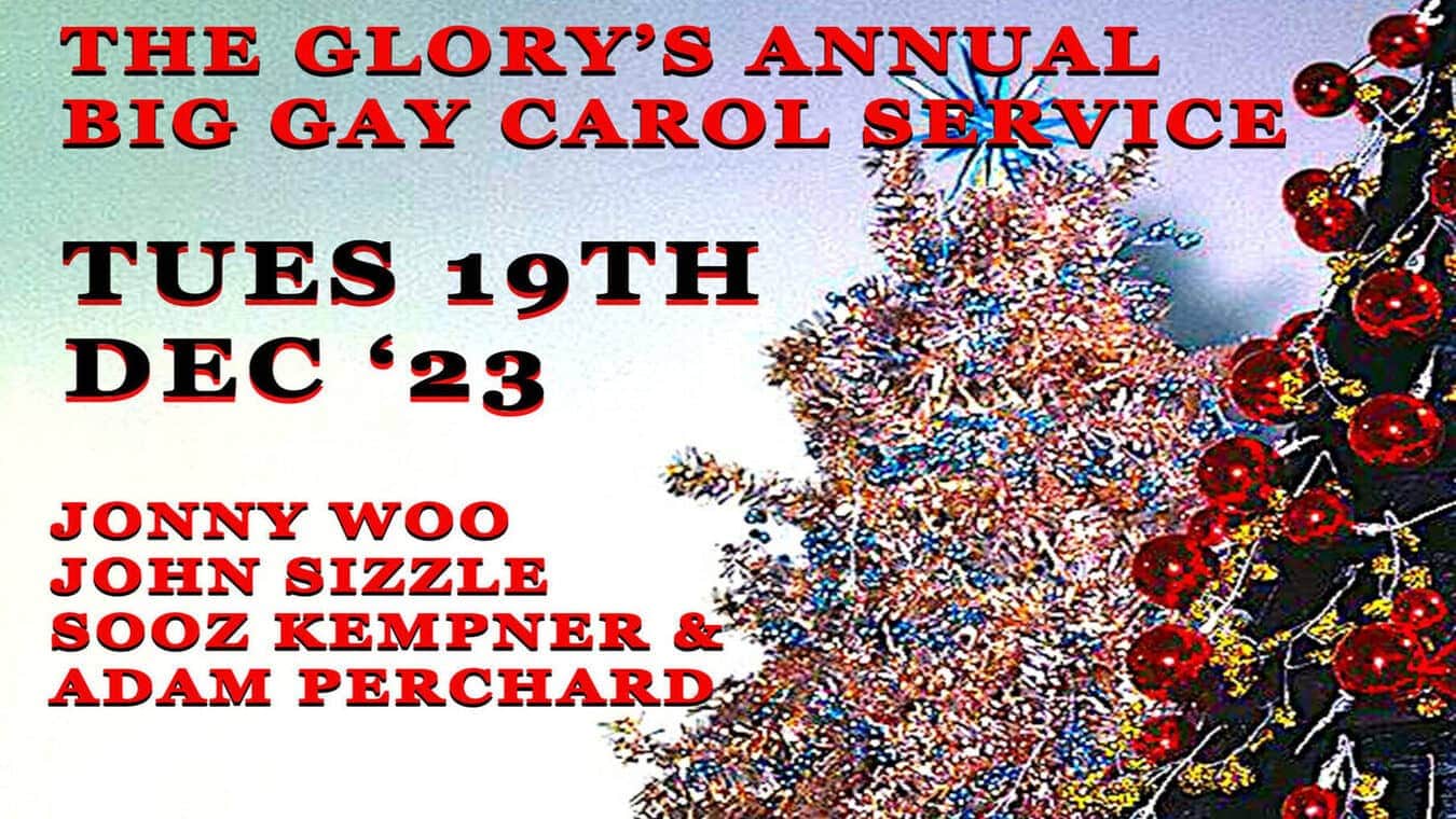 gay Carol singing at the Glory gay bar in London.