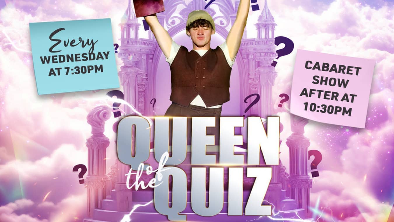 Quiz and drag every Wednesday at The Two Brewers gay bar in South London.