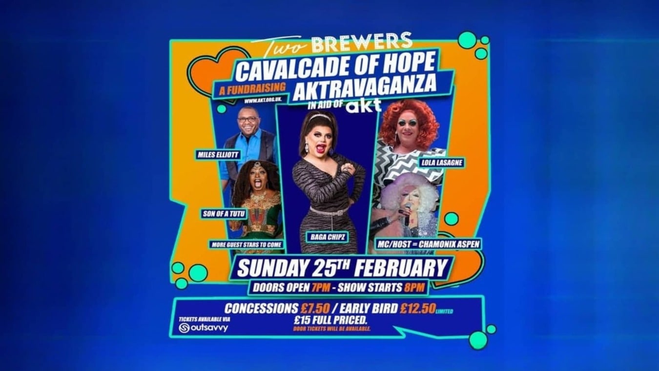 akt gay fundraiser event at The Two Brewers in Clapham.