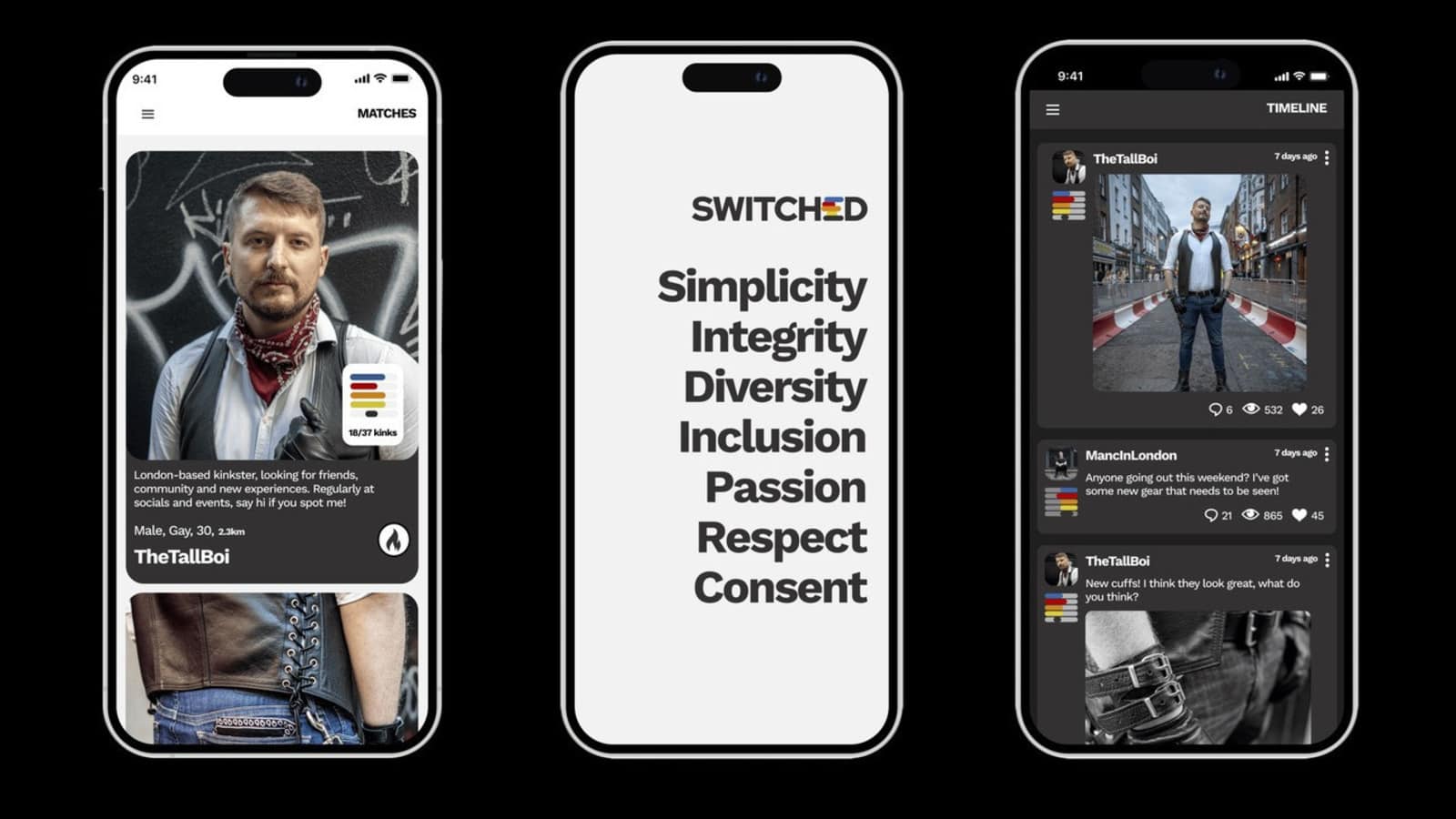 Switched is an app for kinksters.