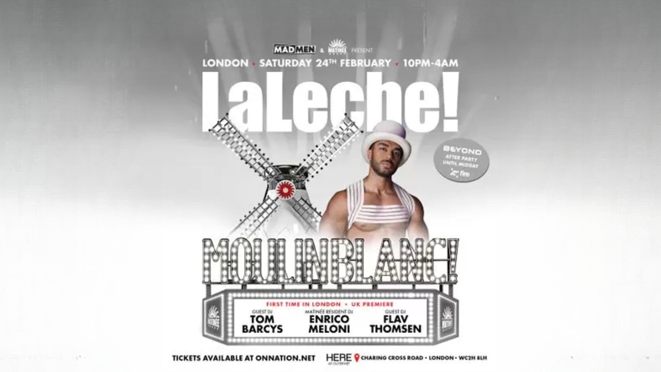 LaLeche gay party in Soho London.
