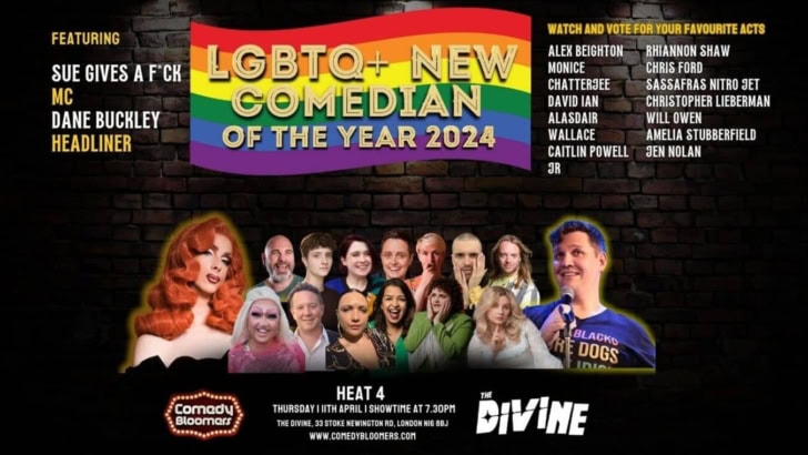 LGBTQ+ New Comedian Of The Year Heat 4