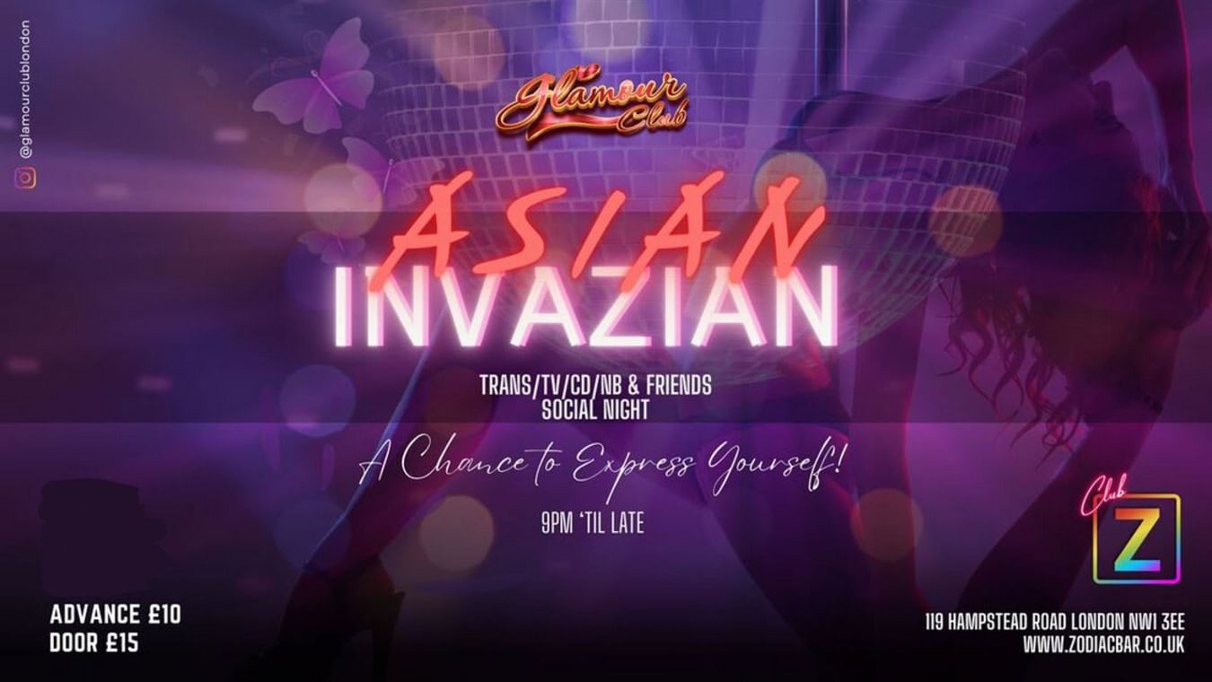 Asian Invazian at Zodiac LGBTQ club.