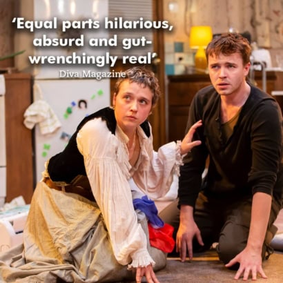 HIR at Park Theatre plays to 16 March: rave reviews and photos.
