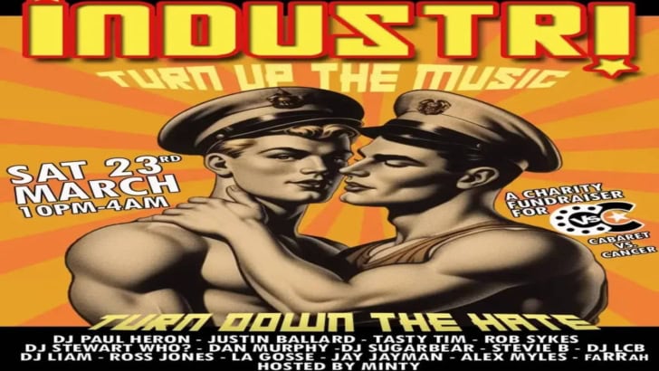 Industri: turn up the music, turn down the hate!