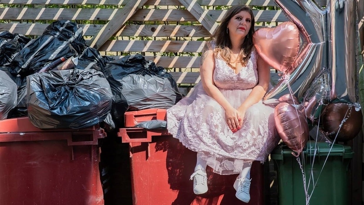 Katy Baird in Off at Battersea Arts Centre in London
