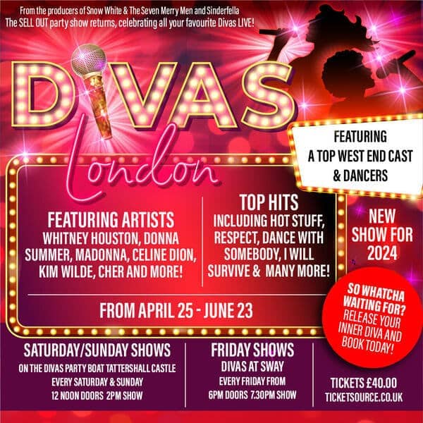 Divas The Party at a venue in the West End in London