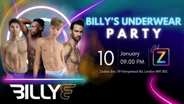 Billy’s Underwear Party