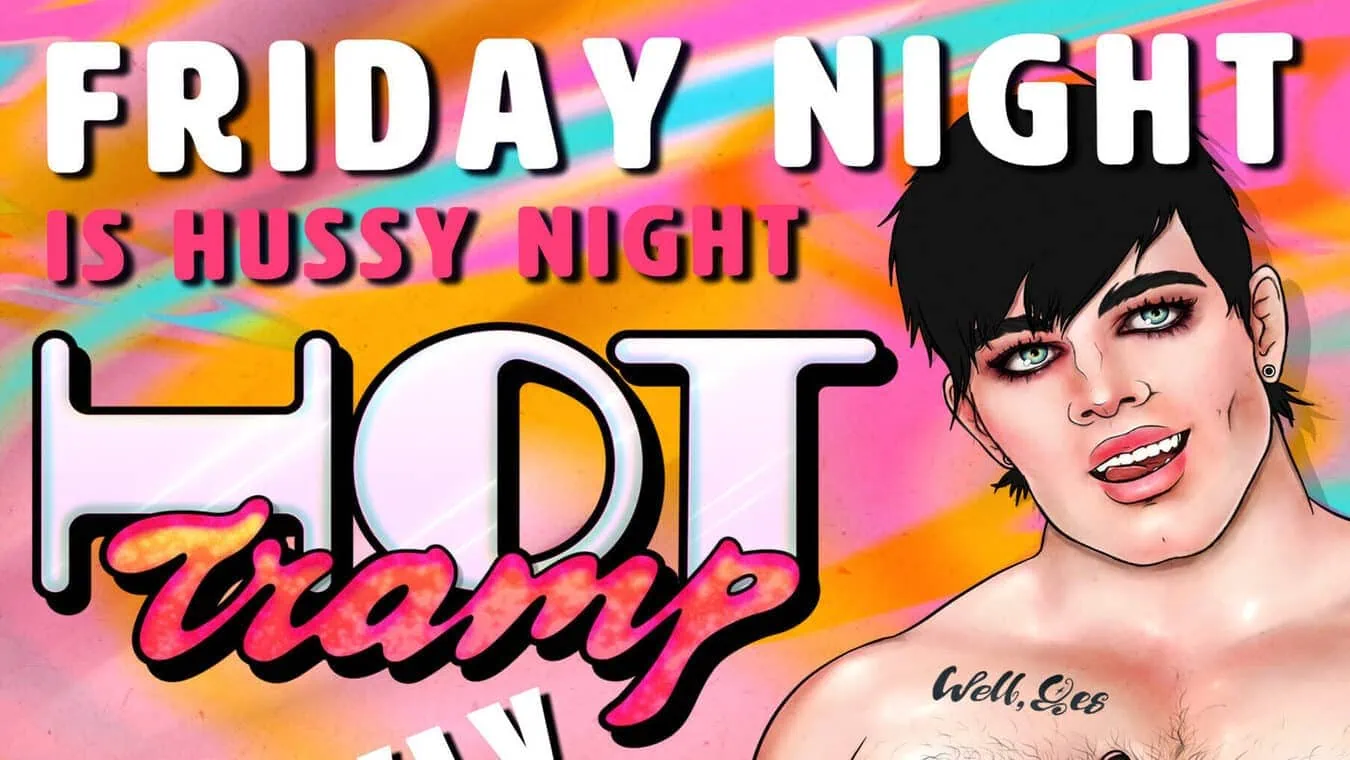 Friday night bank holiday queer party at The Divine queer club in London.