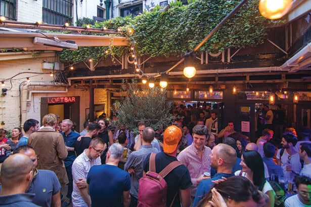 LGBTQI+ bar terraces, beer gardens and other outside spaces in London