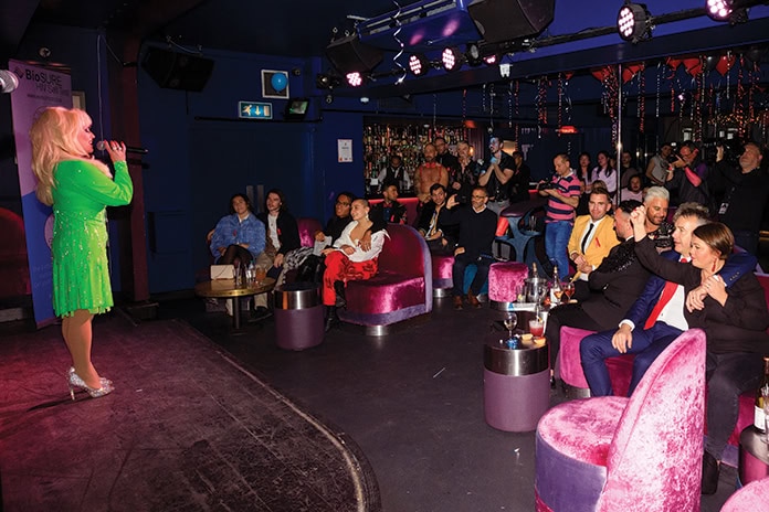 Freedom Bar is an LGBTQ gay bar in Soho, London.