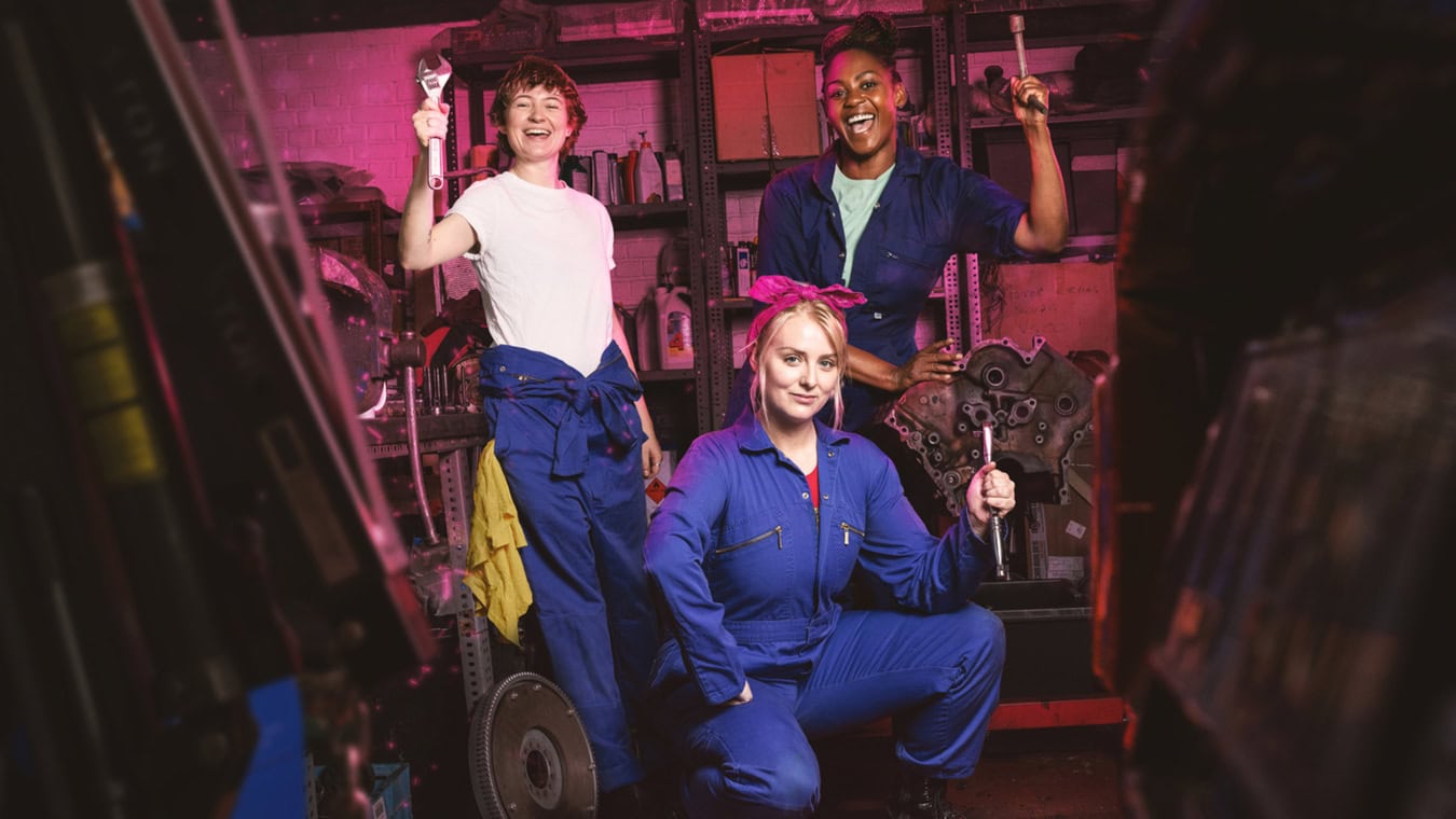 Gwenda's Garage is a lesbian play at Southwark Theatre in London.